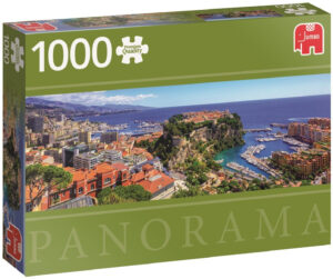 Панорамен пъзел Jumbo от 1000 части - Монте Карло, Монако