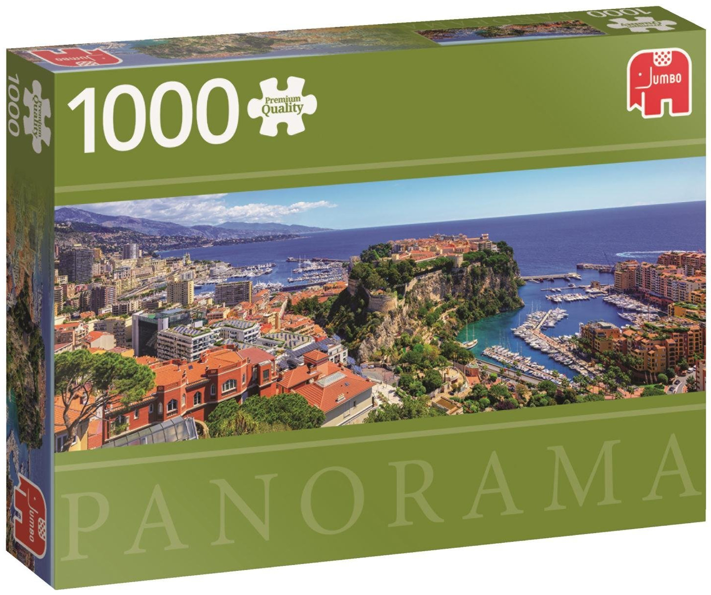 Панорамен пъзел Jumbo от 1000 части - Монте Карло, Монако
