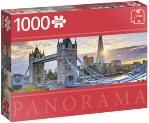 Панорамен пъзел Jumbo от 1000 части - Тауър Бридж, Лондон