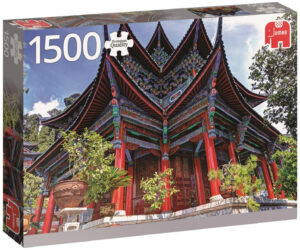 Пъзел Jumbo от 1500 части - Китайски храм