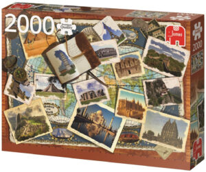 Пъзел Jumbo от 2000 части - Чудесата на света