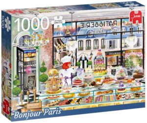 Пъзел Jumbo от 1000 части - Бонжур Париж