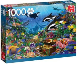 Пъзел Jumbo от 1000 части - Бижута на дълбоко