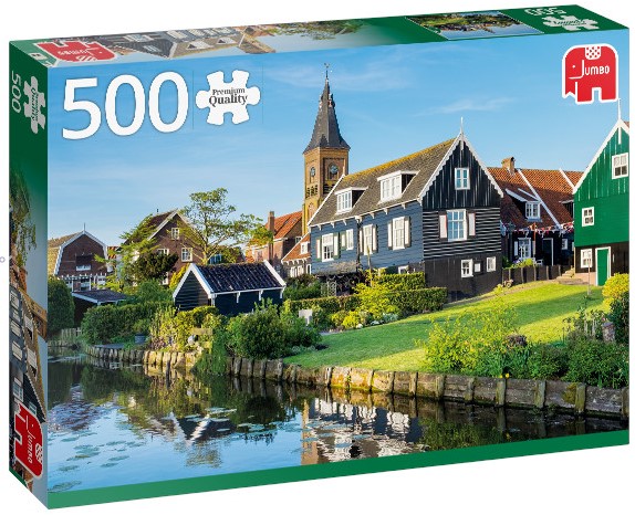 Пъзел Jumbo от 500 части - Маркен, Холандия