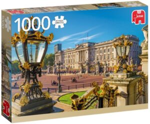 Пъзел Jumbo от 1000 части - Бъкингамски дворец, Лондон