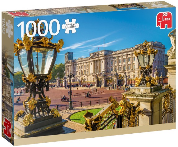 Пъзел Jumbo от 1000 части - Бъкингамски дворец, Лондон