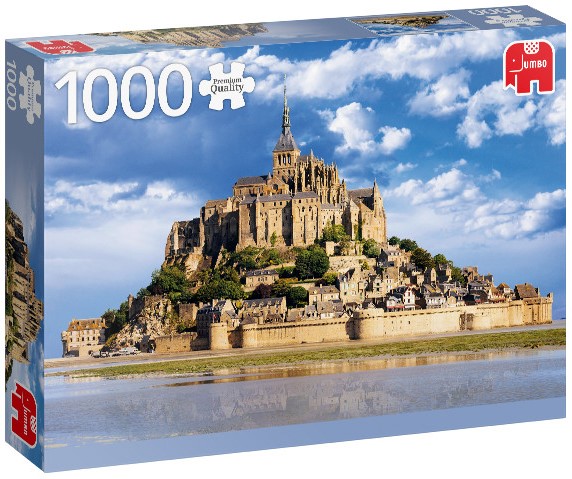 Пъзел Jumbo от 1000 части - Мон Сен Мишел