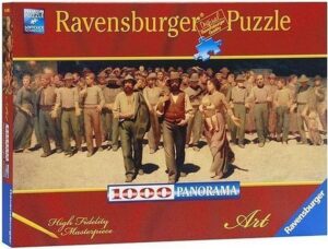 Панорамен пъзел Ravensburger от 1000 части - Волпедо