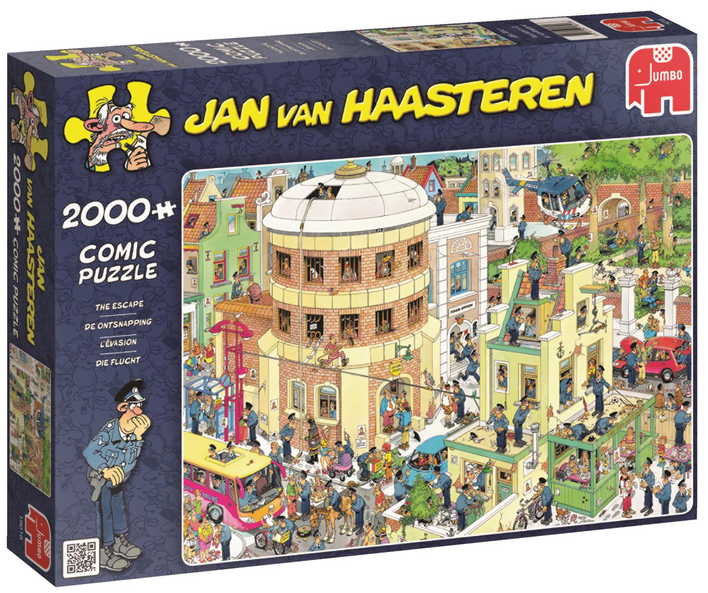 Пъзел Jumbo от 2000 части - Бягство от затвора, Ян ван Хаастерен