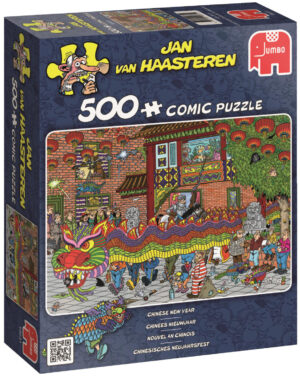 Пъзел Jumbo от 500 части - Китайската Нова година, Ян ван Хаастерен