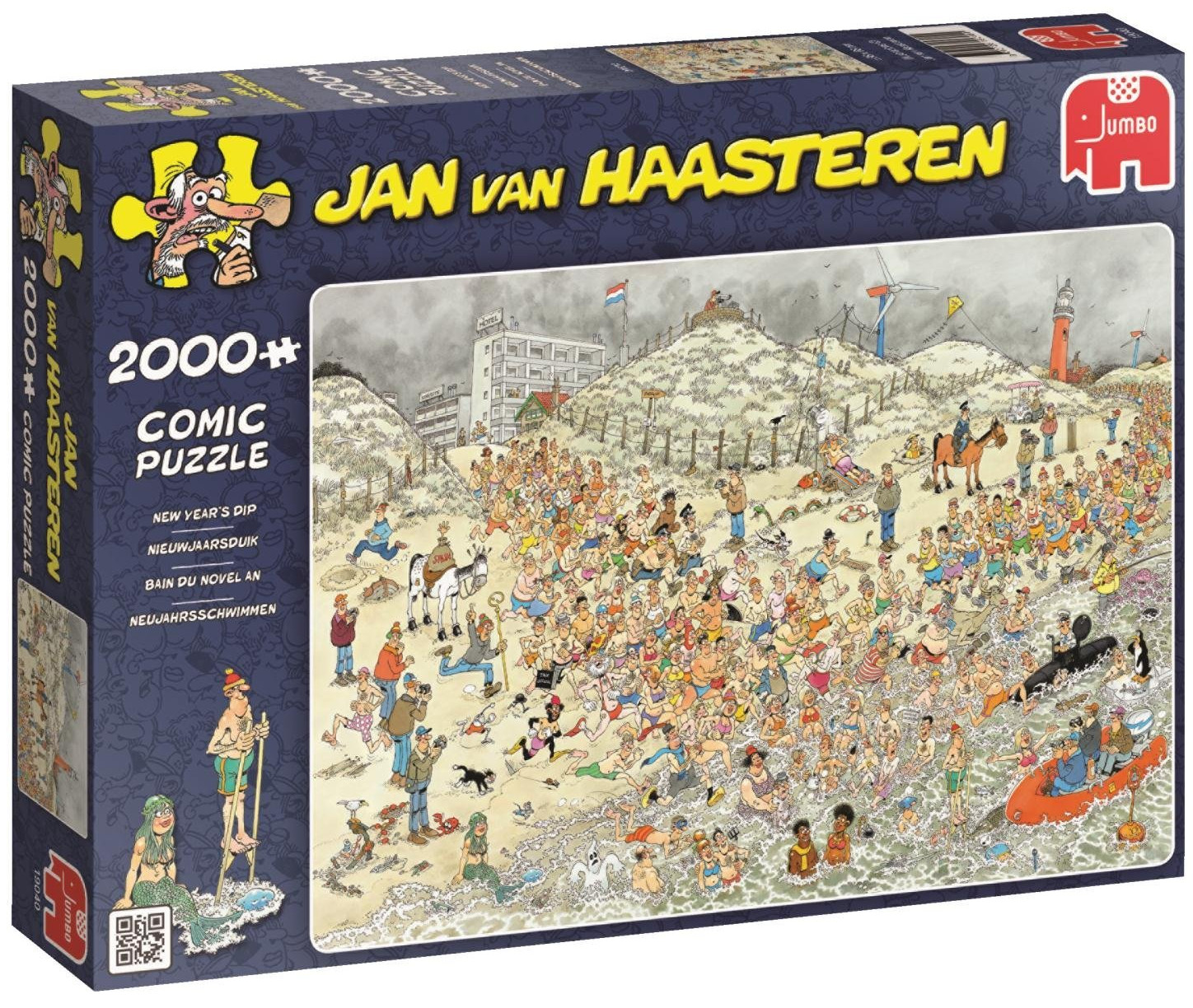 Пъзел Jumbo от 2000 части - Нова година, Ян ван Хаастерен
