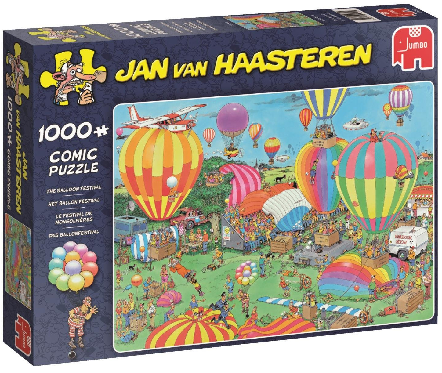 Пъзел Jumbo от 1000 части - Фестивал на балона, Ян ван Хаастерен