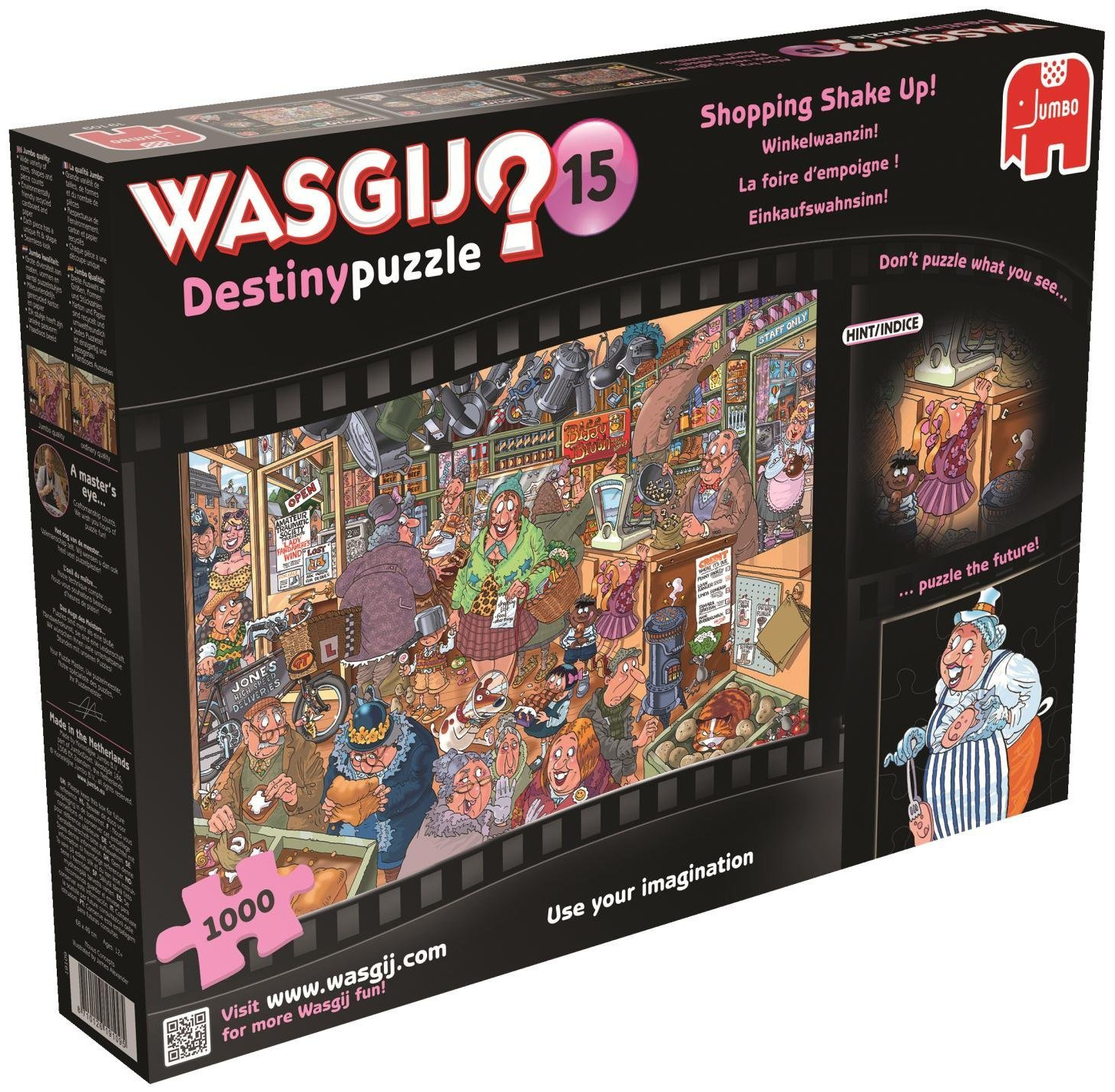 Пъзел-загадка Jumbo от 1000 части - Пазаруване