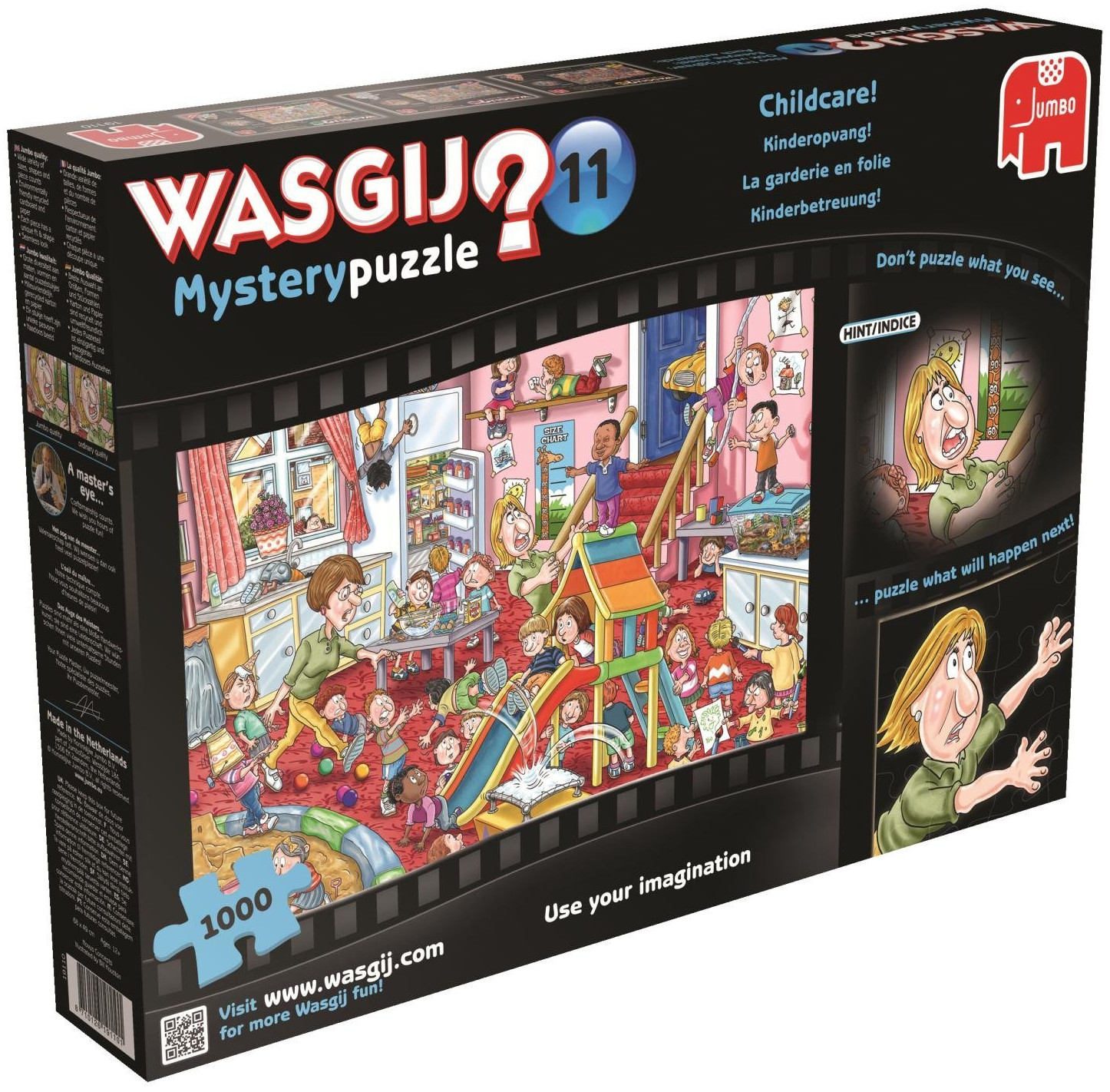 Пъзел-загадка Jumbo от 1000 части - Грижа за детето