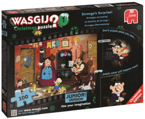 Пъзел-загадка Jumbo от 100 части - Изненадата на Скрудж