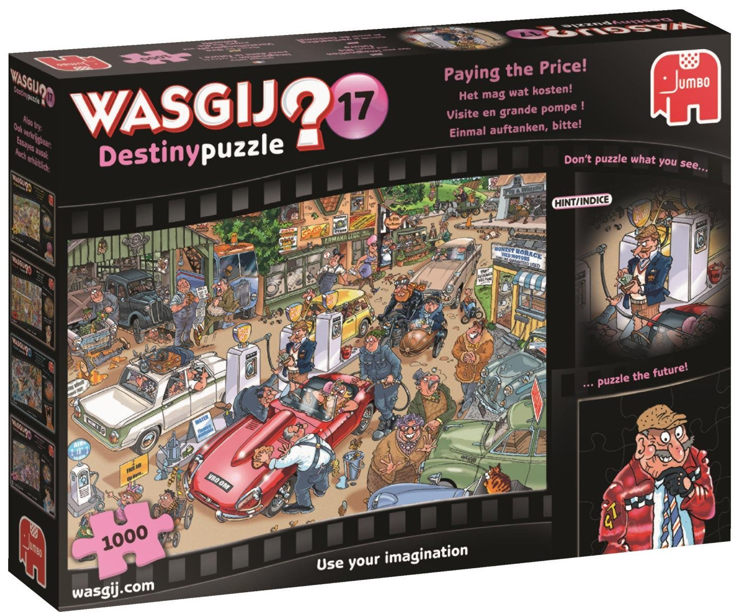 Пъзел-загадка Jumbo от 1000 части - Плати цената!