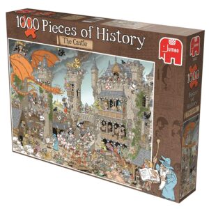 Пъзел Jumbo от 1000 части - Късчета от историята, Замъкът, Деркс