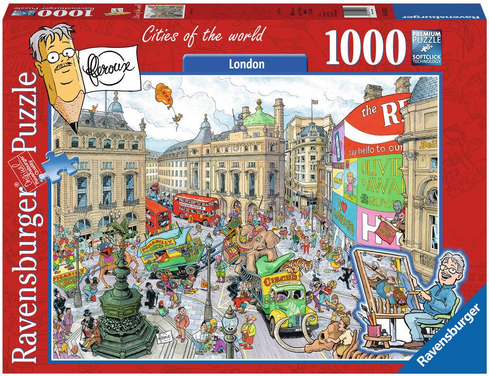 Пъзел Ravensburger от 1000 части - Лондон