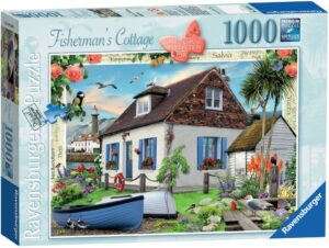 Пъзел Ravensburger от 1000 части - Къщата на рибаря