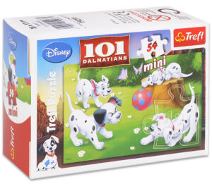 Мини пъзел Trefl от 54 части - 101 Далматинци