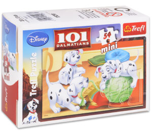 Мини пъзел Trefl от 54 части - 101 Далматинци