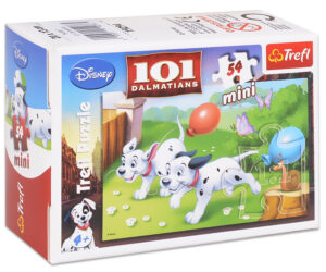 Мини пъзел Trefl от 54 части - 101 Далматинци