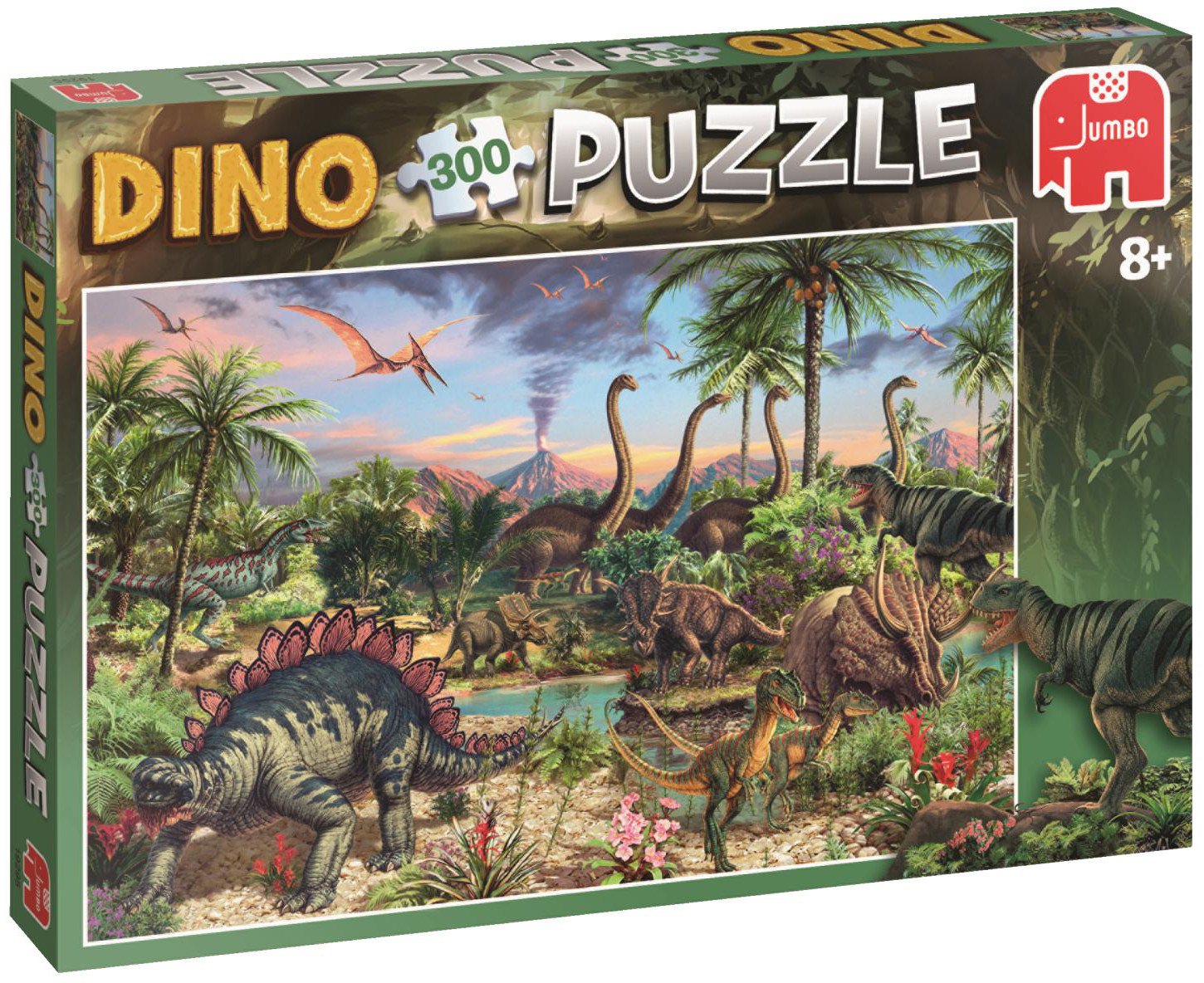 Пъзел Jumbo от 300 части - Динозавър