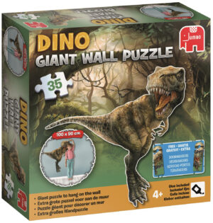 Гигантски детски пъзел Jumbo от 35 части за стена – Динозавър