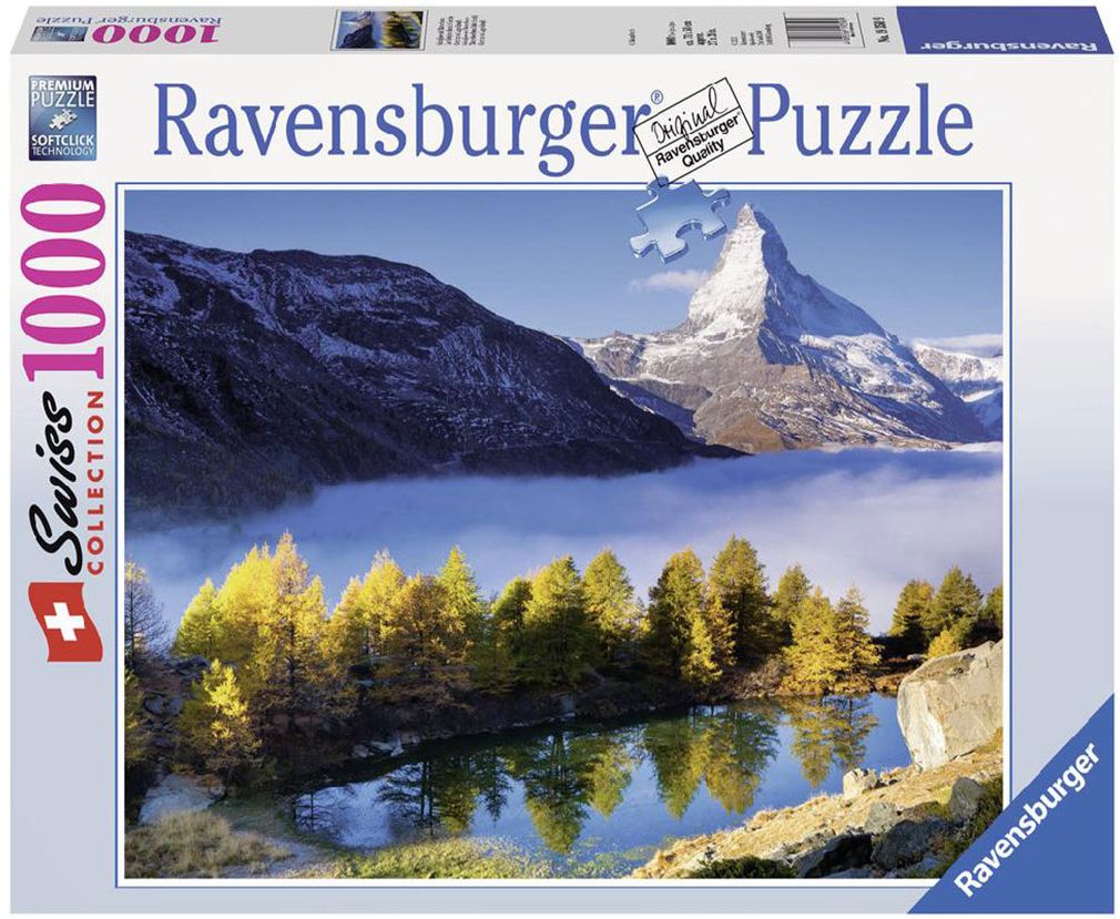 Пъзел Ravensburger от 1000 части - Връх Матерхорн