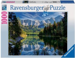 Пъзел Ravensburger от 1000 части - Езерото Айб, Германия