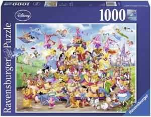 Пъзел Ravensburger от 1000 части - Дисни карнавал
