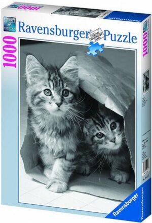 Пъзел Ravensburger от 1000 части - Котки