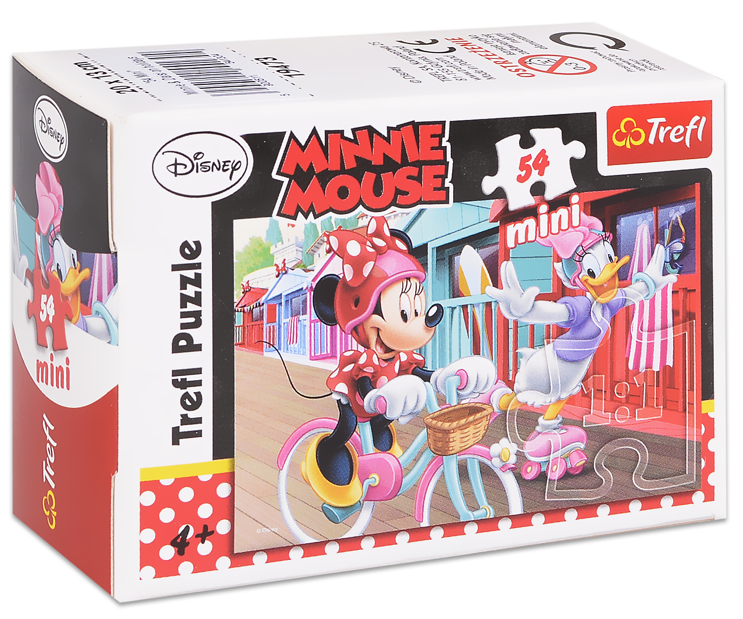 Мини пъзел Trefl от 54 части - Мини Маус и Дейзи