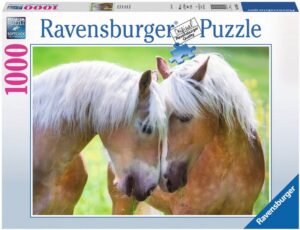 Пъзел Ravensburger от 1000 части - Влюбени кончета