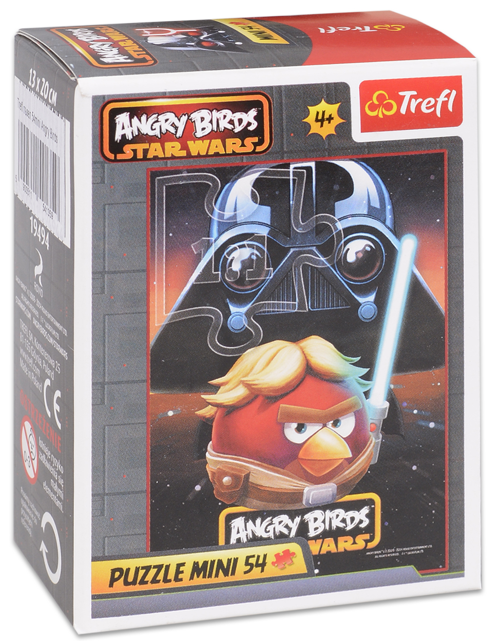 Мини пъзел Trefl от 54 части - Angry Birds