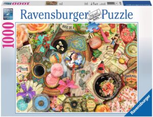 Пъзел Ravensburger от 1000 части - Винтидж колаж