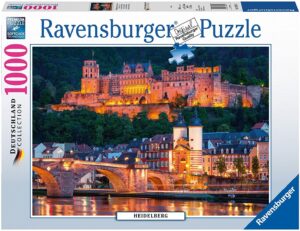 Пъзел Ravensburger от 1000 части - Вечер в Хайделберг