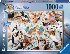 Пъзел Ravensburger от 1000 части - Водни птици