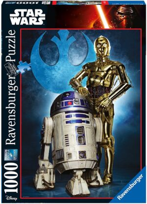 Пъзел Ravensburger от 1000 части - Роботите от Междузвездни войни