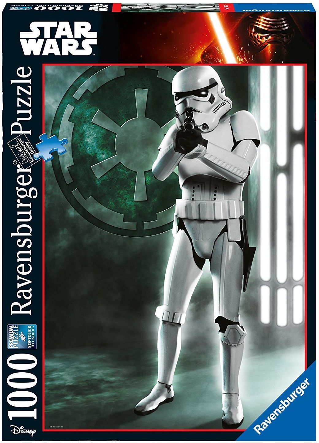 Пъзел Ravensburger от 1000 части - Щурмовак, Междузвездни войни