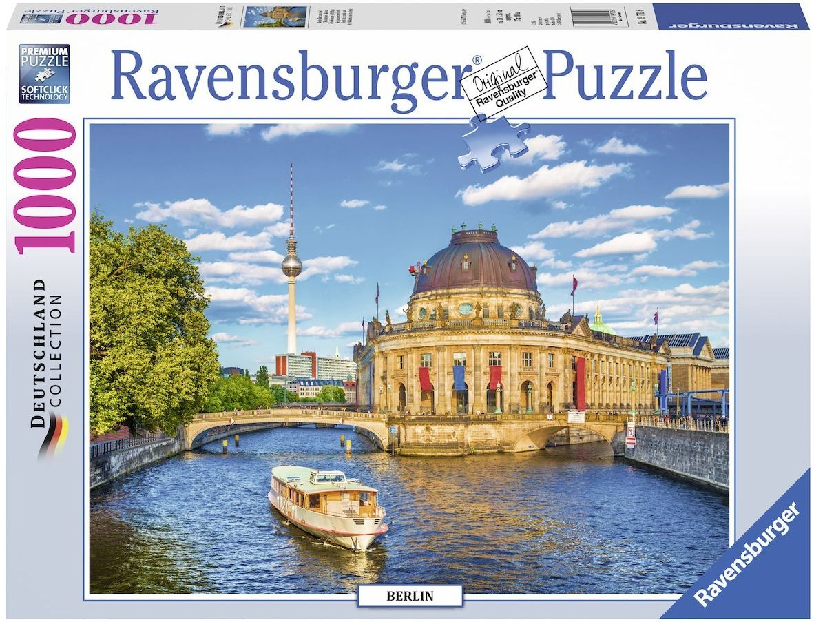Пъзел Ravensburger от 1000 части - Островът на музеите, Берлин