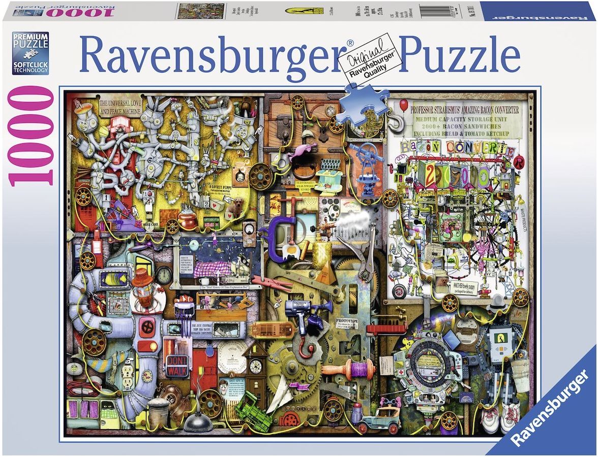 Пъзел Ravensburger от 1000 части - Открития, Колин Томпсън