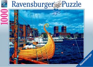 Пъзел Ravensburger от 1000 части - Осло, Норвегия