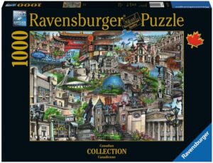Пъзел Ravensburger от 1000 части - Моят Монреал