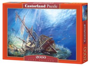 ###ДУБЛИРАН!!! Пъзел Castorland от 2000 части - Потънал кораб