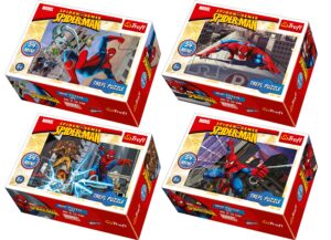 Мини пъзел Trefl от 54 части - Спайдърмен, асортимент