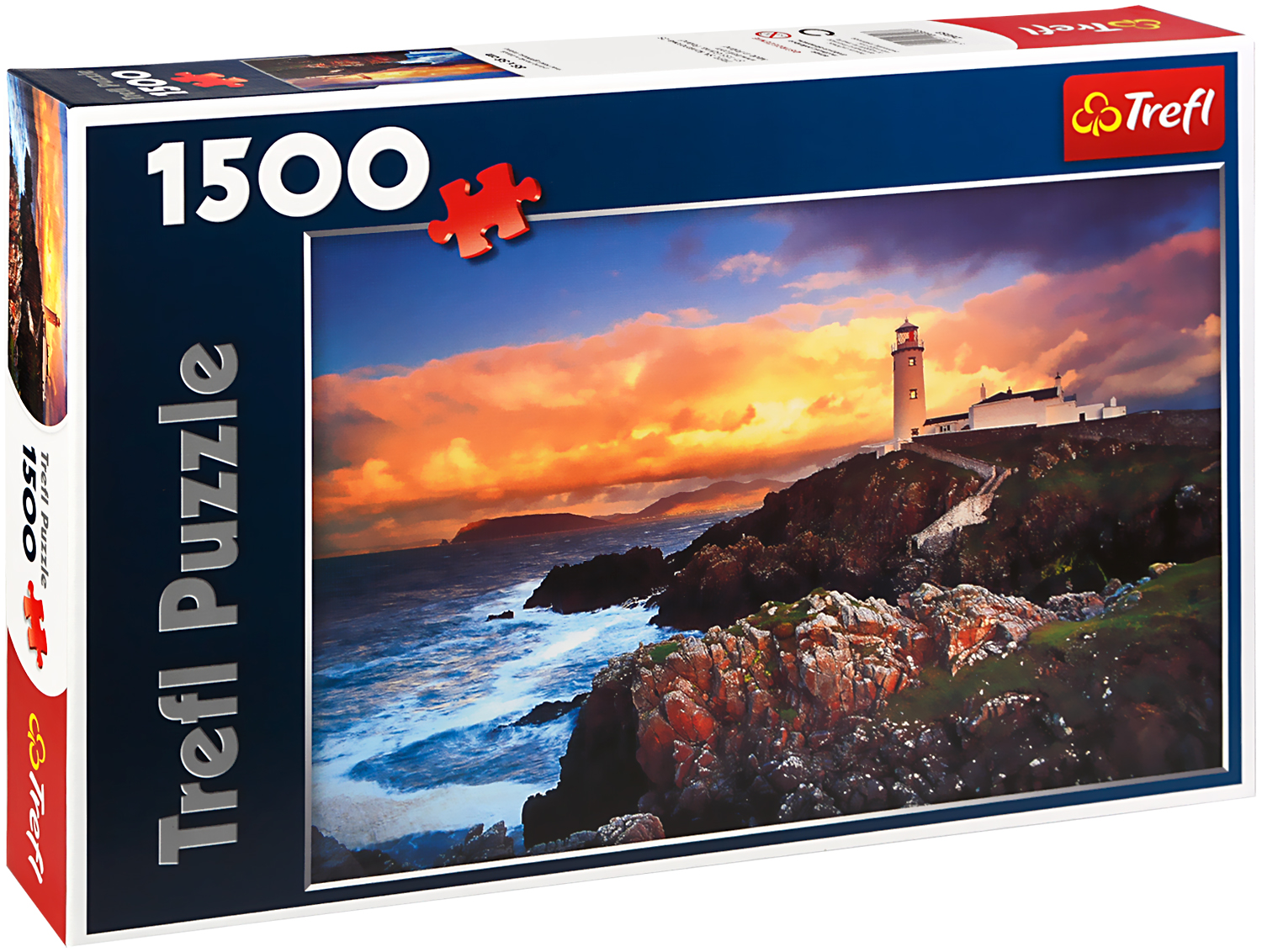 Пъзел Trefl от 1500 части - Фар в Ирландия