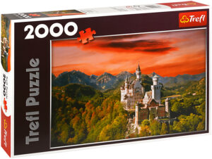 Пъзел Trefl от 2000 части - Замък в Бавария