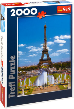 Пъзел Trefl от 2000 части - Айфеловата кула
