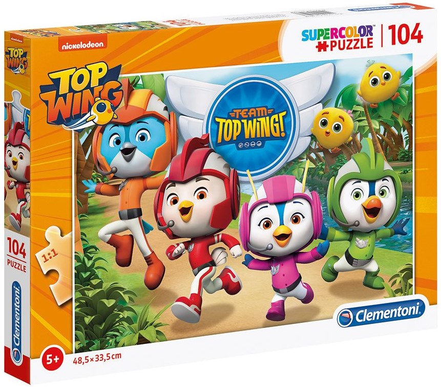 Пъзел Clementoni от 104 части - Top Wing